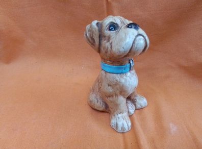 On His own little pug Dog Figurine