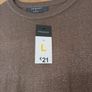Primark Knit Bronze Dress.  S.L - 16.   B.N.W.T Image 3