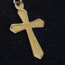 Antique Circa 1900 9ct Gold Cross Pendant Late Victorian Edwardian Image 2