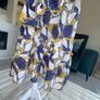 Whistles Ladies Dress in Navy, Yellow, and White with Thin Straps Size: UK 10 / EU 38 Image 10