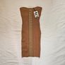 LPA Brown Knit Tube Strapless Mini Dress RRP 250E Image 3