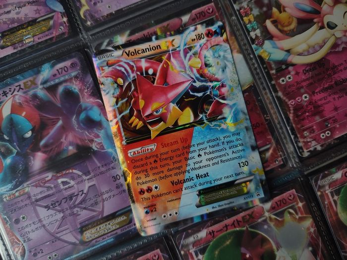 Volcanion EX ! Half Art ! Black Star Promo ! XY173 ! 2016 ! Pokemon Card ! TCG !