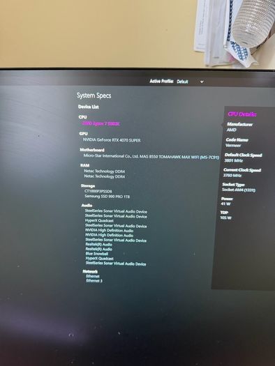 High End Gaming PC - Excellent Condition