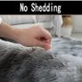 Shaggy Ultra Soft Tie Dye Area Rug White Modern Luxury Rug Plush Fluffy Area Rug Shag Faux Fur Bedroom Rugs For Living Room Baby Crawling Rug 60x90Cm VARIOUS COLOURS AVAILABLE (FREE POSTAGE) Image 4