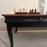 Black & Timber Refurbished Coffee Table Image 3