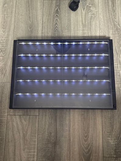 LED Lego figure display case