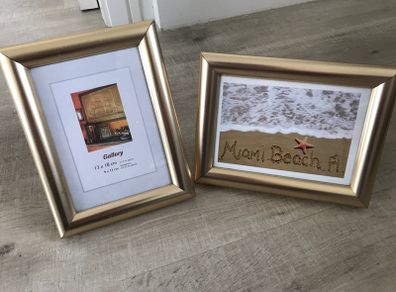 two photo frames