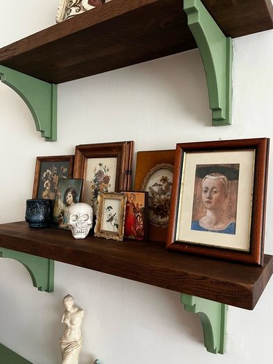 Vintage Madonna del Parto Renaissance Print Framed