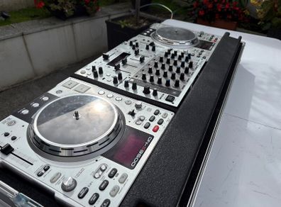 Professional Denon DJ Setup  Complete Plug and Play Mobile DJ Rig  Flight Case, Speakers & 2,000 Songs Included