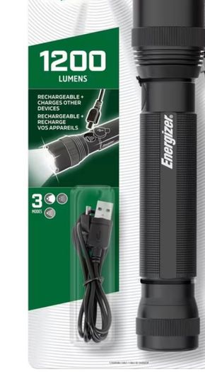 Energizer Tactical Rechargeable Torch