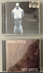 Two rare CDs by Irish bands - Mike Got Spiked (American-based Irish punk/metal band) and Oddsocks Revival (rock and blues act from Sligo). For sale at five euro each.