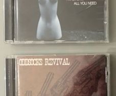 Two rare CDs by Irish bands - Mike Got Spiked (American-based Irish punk/metal band) and Oddsocks Revival (rock and blues act from Sligo). For sale at five euro each.