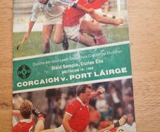 Original 1989 GAA Hurling Match Programme Munster Championship clash Cork v Waterford