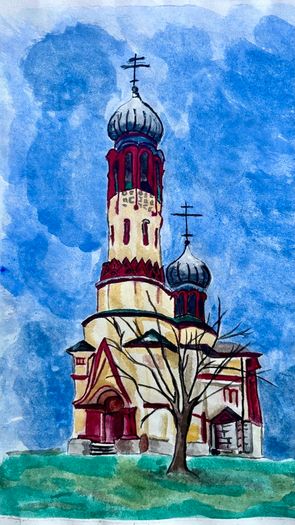 paiting - Church