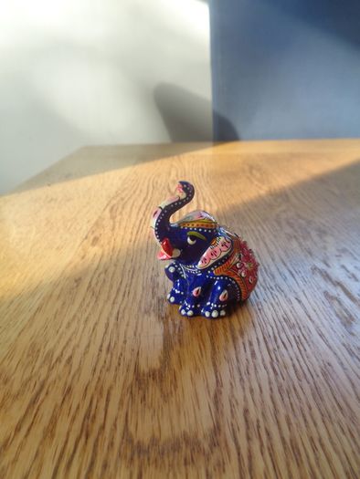 Hand Painted Elephant for Sale
