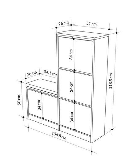 Shoe cabinet