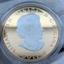Canada 2023 Silver Peace Dollar Selective Rose Gold Plating Image 6