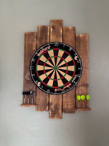 Rustic Dartboard Surround