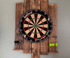 Rustic Dartboard Surround