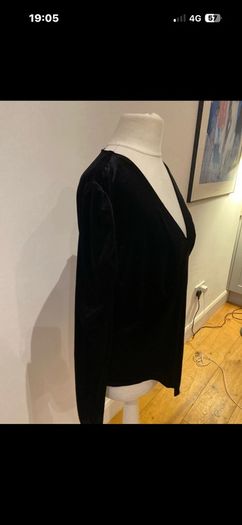 Monkl dressy black body suit size 14 - new
