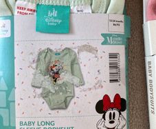Baby sleepsuit, bodysuit, soothers