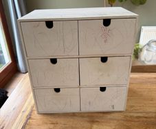 Mini Wooden Chest of Drawers