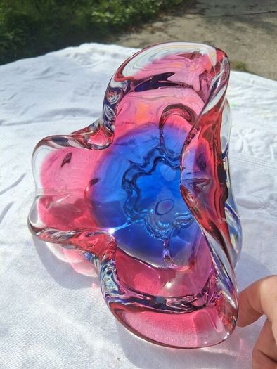 Joseph Hospodka Mid Century Glass Bowl