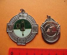 2 Vintage Medals 'Irish Dancing'