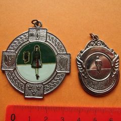 2 Vintage Medals 'Irish Dancing'
