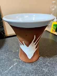 Stephen Pearce medium palm pot