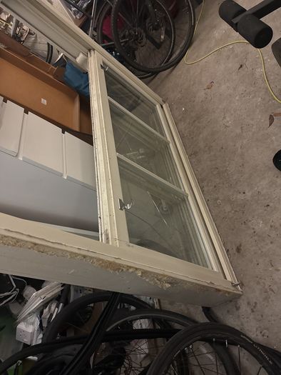Wooden sliding sash window