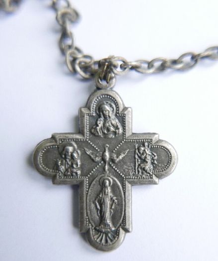 Vintage Rosary  Handmade Prayer Wooden Beads