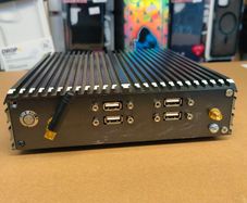 Fanless Industrial Mini PC Intel Core i7-6500U, 16GB, 256GB SSD, Windows 10 Pro  RS232 HDMI VGA