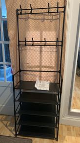 Very light shoe & coat rack