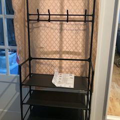 Very light shoe & coat rack