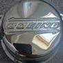 Authentic Boeing 727 Aircraft Wheel Hub Cover Polished Aluminium Aviation Display / Wall Art Image 2