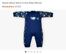 Fleece-lined Baby Warm Suits for pool - entire set (0-3mths, 3-6mths, 6-12mths)