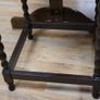 Barley Twist Dark Wood Occasional Table Image 4