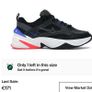 Premium Nike M2K Black White Racer Blue Red Image 4