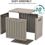 Outdoor Resin Storage Box Image 7