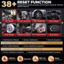 LAUNCH X431 PRO3S+ V5.0 Car Diagnostic Tools Topology Map Bidirectional Coding DBScar VII VCI CAN FD DOIP Auto OBD OBD2 Scanner Image 5