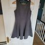 Grey Zara a-line dress with pockets Image 3