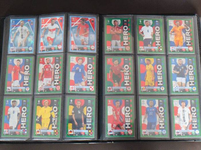 Football Cards Golden ballers limited Editions Topps chrome Merlin & Many more