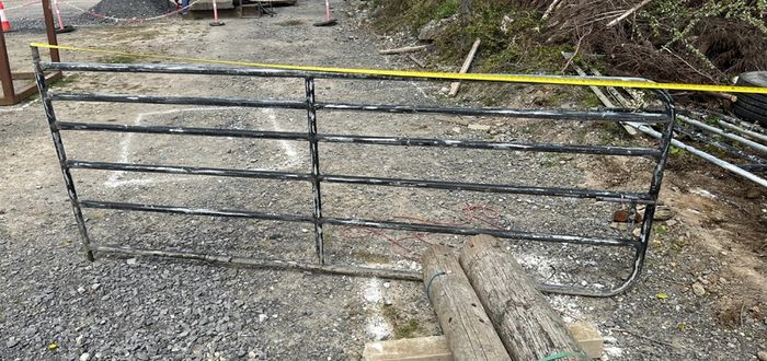 Galvanised Gates 14ft & 10ft 6