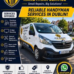 Handyman Dublin-TV Mounting/Furniture Assembly/Fast Service