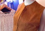 Suede 70s Waistcoat Bohemian Vintage Festival