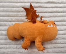DreamWorks How to Train Your Dragon 3 Meatlug The Hidden World Plush Soft Toy approx. 30 cm. Used Please see photos