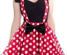 Littleforbig Minnie mouse cosplay romper and skirt