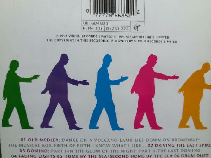 Genesis - Live, The Way We Walk Vol.2: The Longs CD
