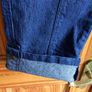BNWTS Ladies Dark Blue Crop Denim Jeans Size 20 Including postage Image 7